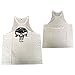GZXISI Mens Skull Print Stringer Bodybuilding Gym Tank Tops Workout Fitness Vest 3 Pack (3 Pack:Black,Gray,White, Large)