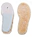 ABUSA Sheepskin Insoles Women's Premium Think Wool Fur Fleece Inserts Cozy & Fluffy 8 1 Pack