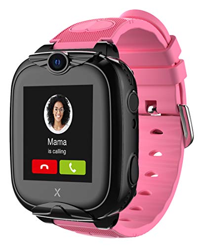 XPLORA XGO 2 - Watch Phone for Children (4G) - Calls, Messages, Kids School Mode, SOS Function, GPS Location, Camera, Torch and Pedometer – (Subscription Required) (Pink)