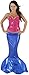 Magical Mermaid Sparkle Tail DELUXE Costume