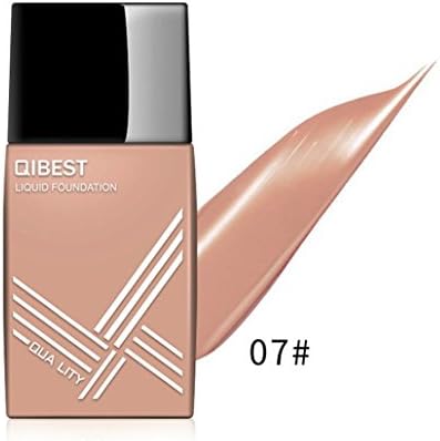 Yeefant Makeup Liquid Foundation Makeup Waterproof Sweatproof Concealer Moisturizing Trimming Full Cover Dark Circles Freckles Acne Cream Base Flaws Coverage BB Cream(07)