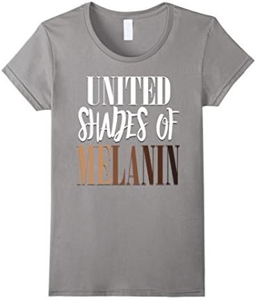 Womens Oheneba: United Shades Of Melanin Gift Pride T-Shirt Medium Slate