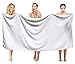 SALBAKOS - Premium Turkish Jumbo Bath Sheet, 100% Turkish Cotton, Absorbent & Ultra Comfy Bath Towel Sheets for Hotel & Spa | 40