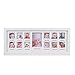 Feibi My First Year Baby Photo Frame Newborn Baby Keepsake Frame Kit Wood Kids Wall Hanging Picture Frame 13 Month Photo Frame (White) - Unique Baby Gifts The Perfect Decorations for Room Wall