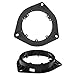 Metra 82-8153 Front Door Speaker Adapters 6-6.75 Inch for 2001-2007 Toyota Sequoia and 2004-2006 Tundra Double Cab Vehicles