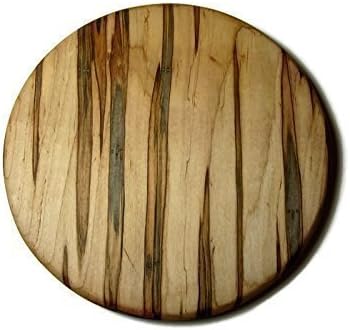 Ambrosia Maple Wood Round Cutting Board.