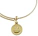 Emoji Charm Bracelet (Peace. Love. Happiness. - Antique Gold)