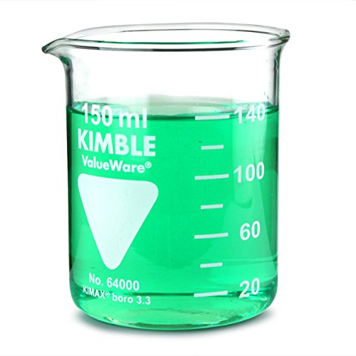 GLASS MEASURING BEAKER 125ML