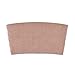Gotopack Disposable Coffee Cup Sleeves Provide Great Insulation Protective Corrugated Paper Cup Sleeves 500 pack