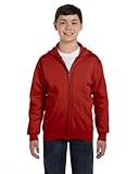 Hanes Comfortblend® EcoSmart® Full-Zip Kids' Hoodie Sweatshirt
