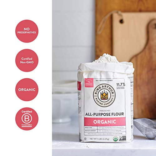 KING ARTHUR FLOUR, ORGANIC ALL PURPOSE FLOUR, 32 OZ BAG