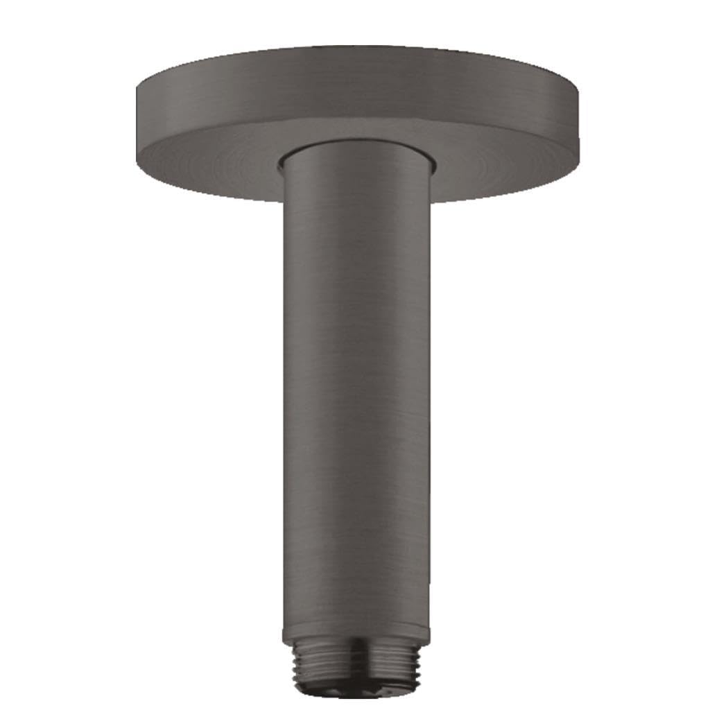 hansgrohe 27393340 S 10 cm Brushed Black Chrome Ceiling Connector