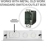 Legrand On-Q ENP0900-NA In-Wall Structured Media Enclosure 9 in White view 10