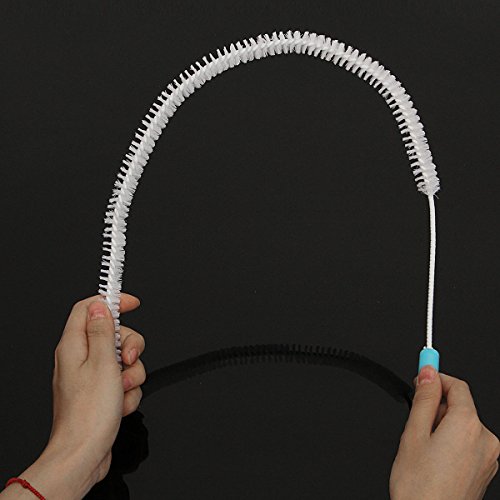 71cm Long Flexible Sink Overflow Drain Dredge Cleaning Brush Cleaner Kitchen Tool by DOM