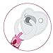 Born Free Bliss Pacifier Holder, 2-Pack (Pink)