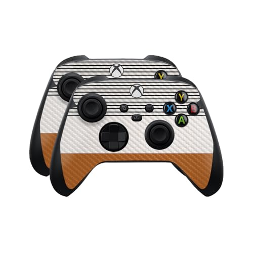 Carbon Fiber Skin Compatible with Microsoft Xbox Series X|S Controller (2 Pack)…