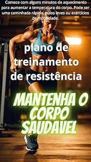 Livro plano de treinamento de resistência