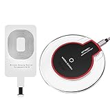Wireless Charger Kit,OTBBA Ultra-Slim Wireless Charging Pad for iPhone 6/6s Plus,Samsung S6, Nexus 4 / 5 / 6 / 7, Nokia Lumia 920, LG Optimus Vu2, HTC 8X / Droid DNA and All Qi-Enabled Devices