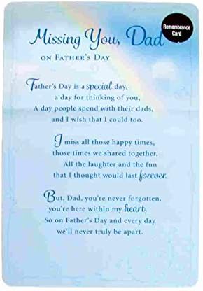 missing dad on father's day