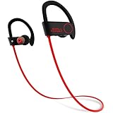 Bluetooth Headphones, Small Target Best Wireless Sport Earphones w/Mic IPX7 Waterproof Stable Fit In Ear Earbuds Noise Isolating Stereo Headset 9-Hour Working Time for Running Workout Gym(Upgraded)