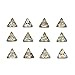 10pieces Charming Crystal Big Size Nail Art Diamond Sharp Botton 6mm Triangle Nail Rhinestone Diy Nail Salon Beauty Decoration (6mm triangle)