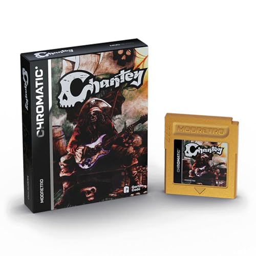 ModRetro Chantey 海賊とヘビーメタルが織り成す冒険RPG【Game Boy Color™ & Chromatic対応】