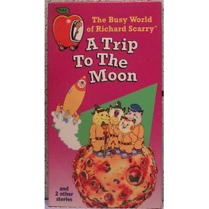 Polygram music video vhs the busy world of Richard scarry a trip to the moon (780063704939)