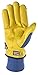 Wells Lamont Men's Insulated HydraHyde Water-Resistant Leather Palm Winter Work Gloves, Extra Large 1206, Saddletan