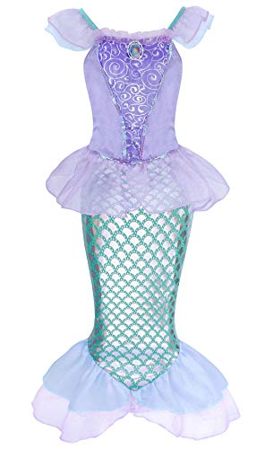 2 HenzWorld+Mermaid+Costume+Princess+Birthday