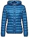 Wantdo Women's Hooded Packable Ultra Light Weight Short Down Jacket