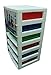 Bricks 6-Level Workstation and Storage Unit with 4 Carrying Cases and 2 Drawers with Sorting Trays