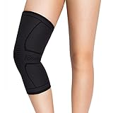 ABIsedrin Compression Knee Sleeve-knee support brace with Anti Slip, Joint Pain & Arthritis Relief, Injury Recovery, Improved Circulation for Running, Skiing,Cycling,Jogging, Walking etc-Single Wrap