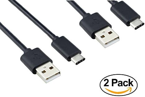 USB Type C Cable, Type C (USB-C) to USB 2.0 Type A Male Charging and Data Sync Cable for Samsung Galaxy S8 Plus A5 A7 2017, Google Pixel, LG V20, LG G6, HTC U Ultra and Type-C Phones (2-Pack 1M)