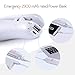 Huachi Hair Straightener Rechargeable Mini Flat Iron Travel Irons Cordless straighteners with Power Bank Function, Adjustable Temperature 110-170C, Dual Voltage Portable Hair Irons, USB Port Charging