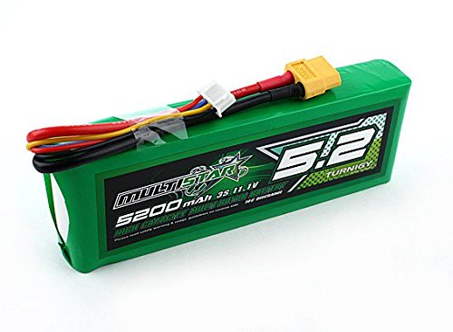 Multistar High Capacity 5200mAh 3S 10C Multi-Rotor Lipo Pack