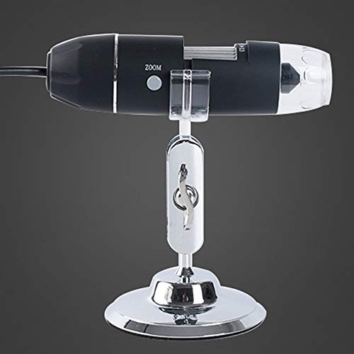 Digital Microscope Magnifier, 1600X HD Electronic Magnifier Handheld Digital Microscope Industrial Medical Magnifier USB Microscope with Metal Stand - Thumbnail 4