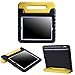 HDE Case for iPad 2 3 4 - Kids Shock Proof Heavy Duty Impact Resistant Protective Cover Handle Stand for Apple iPad 2nd 3rd 4th Generation Tablet (Black & Yellow)