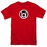 Green Lantern/Red Lantern Logo - S/S Adult 18/1 - Red - Lg