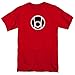 Green Lantern/Red Lantern Logo - S/S Adult 18/1 - Red - Lg