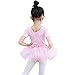 BAOHULU Ballet Leotards for Girls Full Skirted Dance Tutu Dress Party Costumes