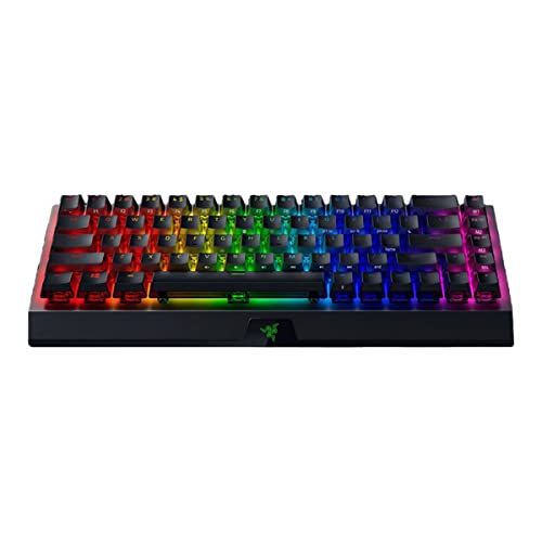 Razer BlackWidow V3 Mini HyperSpeed - Phantom Edition - Yellow Switch - US Wireless 65% Mechanical…