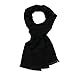 Long Cotton Scarf for Men - Warm Fringe Plaid Scarves With Luxurious Gift Box