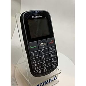 Vodafone-155-Big-Button-Easy-to-use-Senior-Pay-as-you-go-Pre-Pay-PAYG-Mobile-Phone-SOS-button-and-large-easy-to-read-Display-Black Vodafone 155 Big Button Easy to use Senior / Pay as you go / Pre-Pay / PAYG / Mobile Phone / SOS button and large easy…