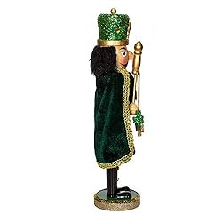 Kurt S. Adler 15-Inch Irish Cape Nutcracker, Multi