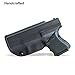 Glock26/27/33 Holster IWB & OWB KYDEX Holster Fit: Glock 26 27 (Gen 1-5) & Glock 33 (Gen 3 4) Pistol – Inside Waistband Concealed Carry – Adj. Cant & 'Posi-Click' Retention – No Wear/Jitter - US Made