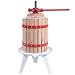 Useful UH-FP166 18L 4.75 Gal Solid Wood Basket Fruit and wine Press