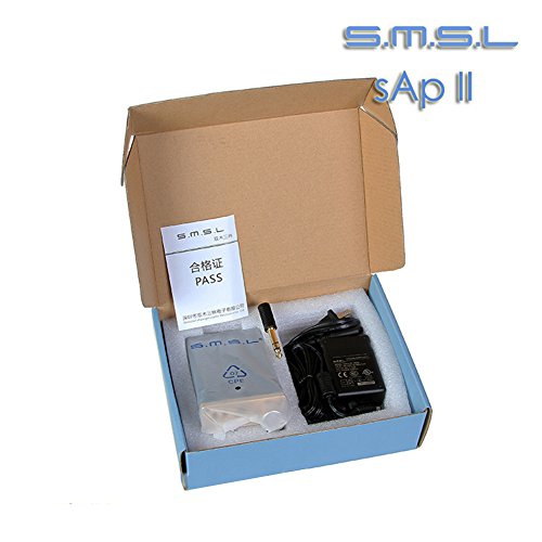 SMSL SAP-II PRO Headphone Amplifier Portable High Fidelity AMP 3.5mm/RCA 6.35mm Black