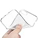 tekSonic iPhone 7, iPhone 8 Case, Crystal Clear Case [Shock Absorption] Cover Soft TPU Rubber Gel [Anti Scratch] Transparent Clear Back Case, Soft Silicone (Clear)