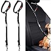 Headrest-dog-car-seat-belt-2-Pack-Adjustable-Durable-Headrest-Seat-belt-Pet-Dog-Car-Safety-Harness-Restraint-with-Elastic-Nylon-Bungee-Buffer Headrest dog car seat belt 2 Pack Adjustable Durable Headrest Seat belt Pet Dog Car Safety Harness Restraint with…