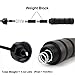 Homello Weighted Jump Rope (1.4 LB) with Memory Foam Handles and 8mm Weighted Speed Cable - for Fitness, Crossfit, Boxing and MMA